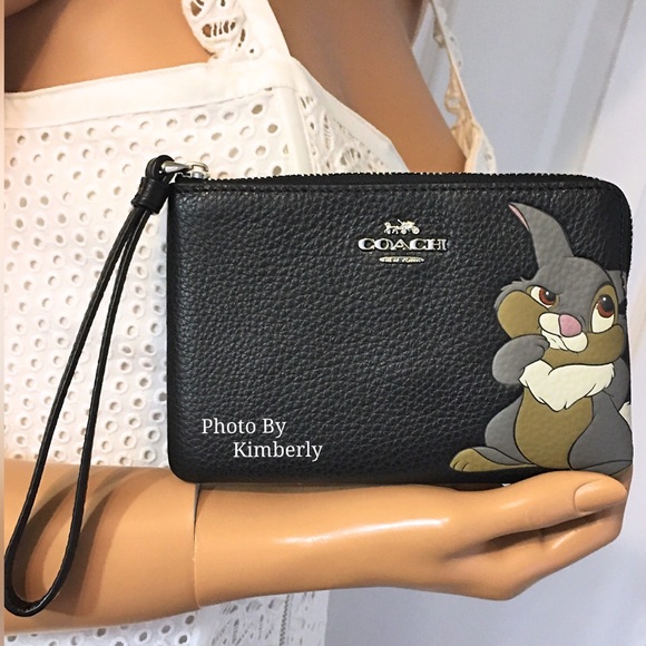 Coach Disney Thumper Wristlet Wallet Bag NWT - Picture 3 of 8